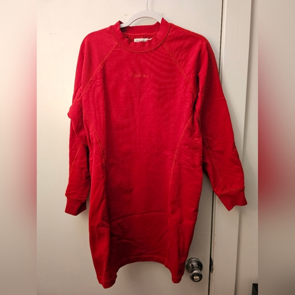 Calvin Klein Red Dress - Picture 1 of 2